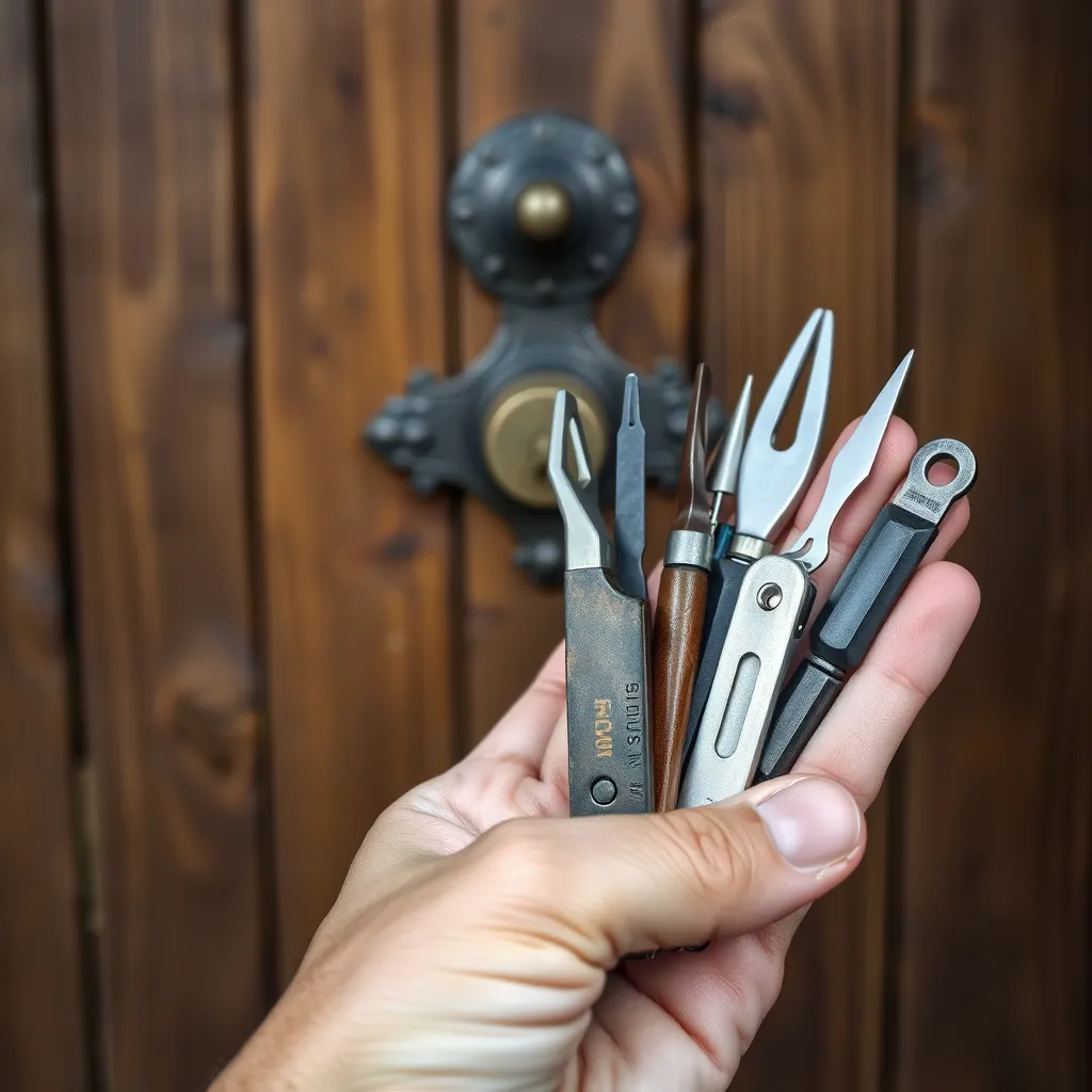 Sposoby na otwarcie zamka w drzwiach – praktyczne porady