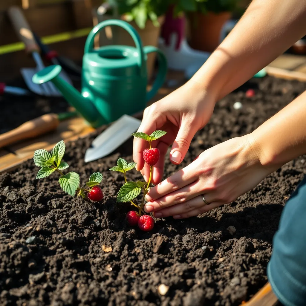 Kiedy sadzić maliny wiosną – praktyczne wskazówki