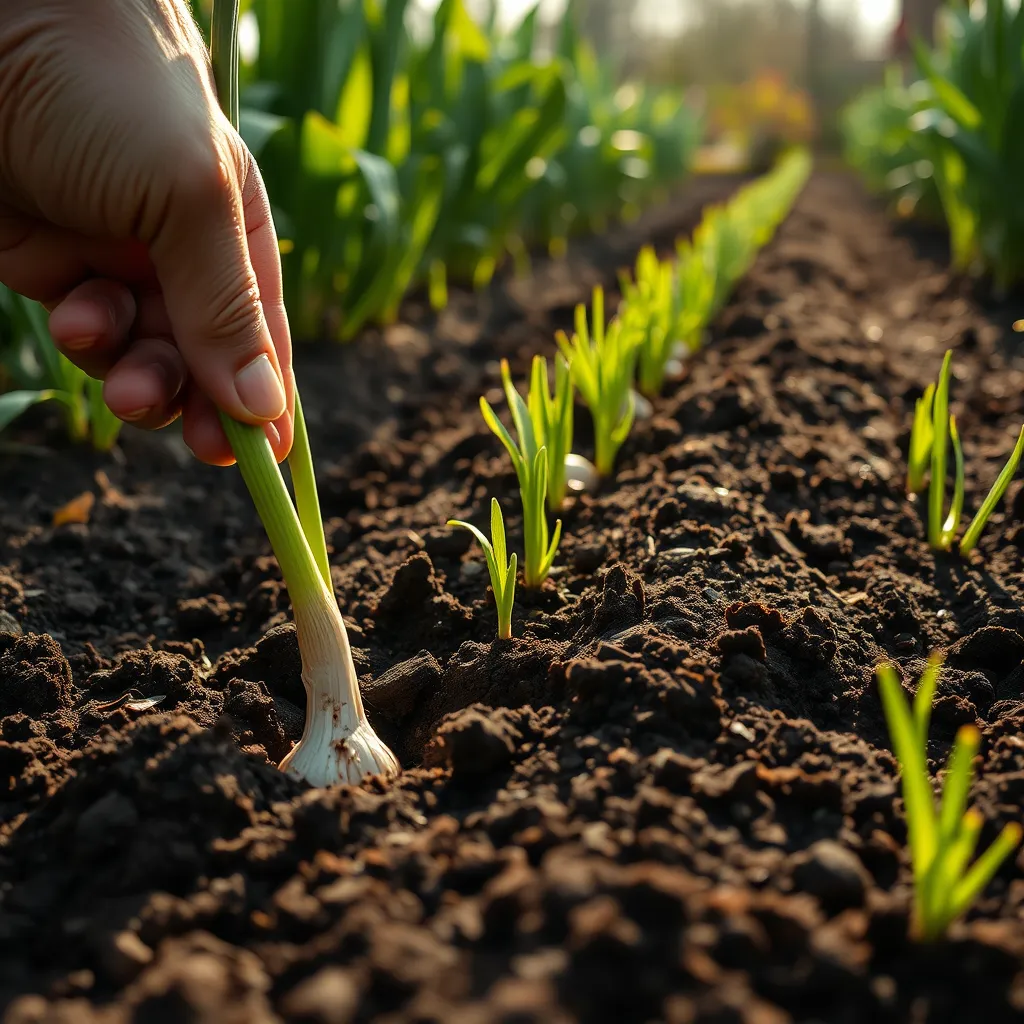 Kiedy sadzić czosnek wiosenny – kalendarz rolnika