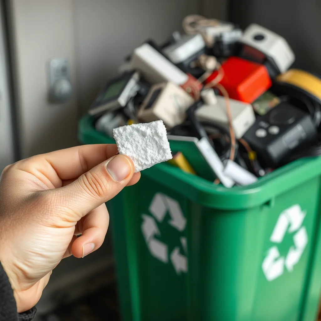 Co zrobić ze styropianem po telewizorze?