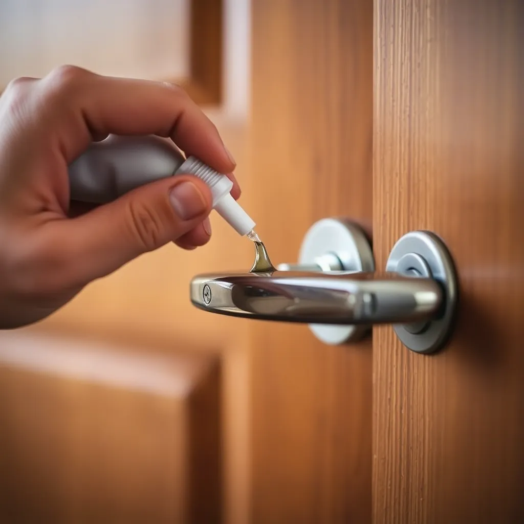 Czym nasmarować klamki w drzwiach, aby działały płynnie?